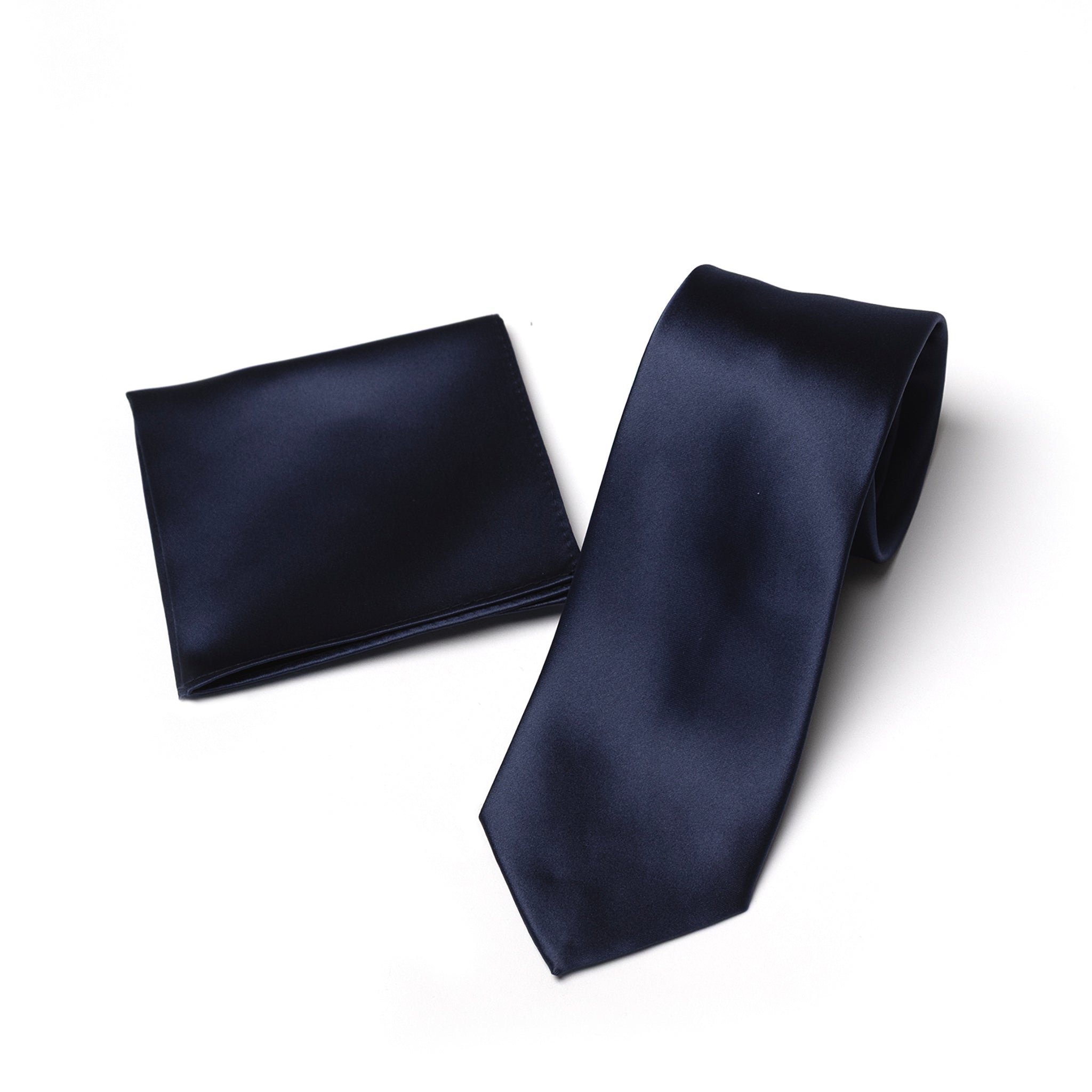 Twilight Blue tie and matching pocket square